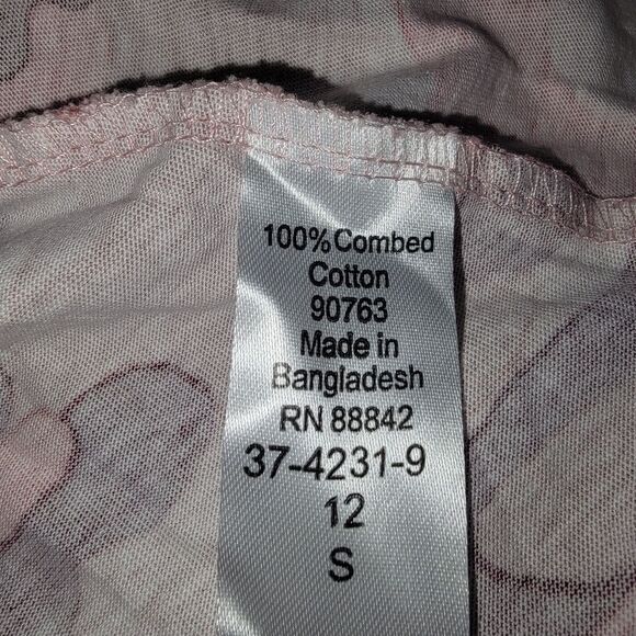 Roamans Nwot camo keyhole tunic top size 12 - Picture 4 of 4